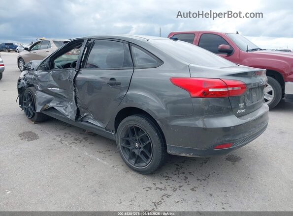 1FADP3E23HL318641 2017 FORD FOCUS Gray Tył lewy