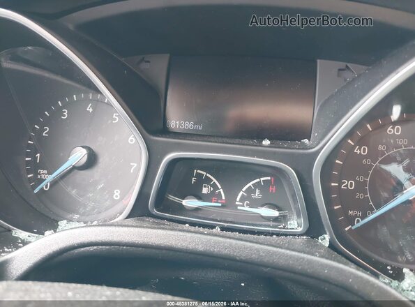 1FADP3E23HL318641 2017 FORD FOCUS Gray Widok tylnych siedzeń