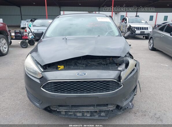 1FADP3E23HL318641 2017 FORD FOCUS Gray Widok zestawu wskaźników