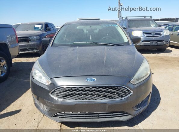 1FADP3E23JL313266 2018 FORD FOCUS Gray წინა ხედი