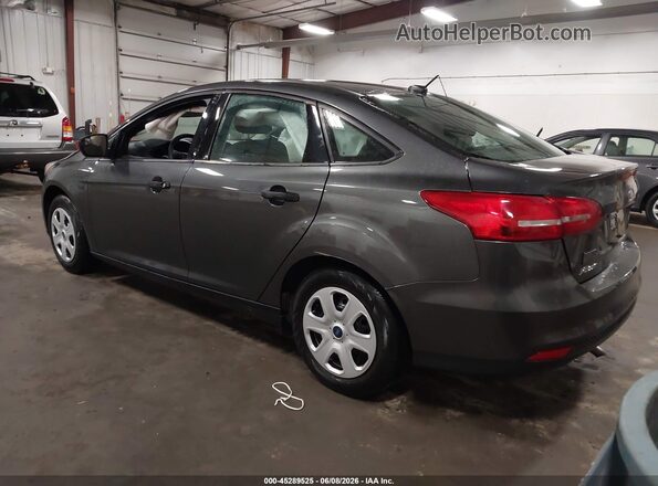 1FADP3E25HL275744 2017 FORD FOCUS Gray Rear left