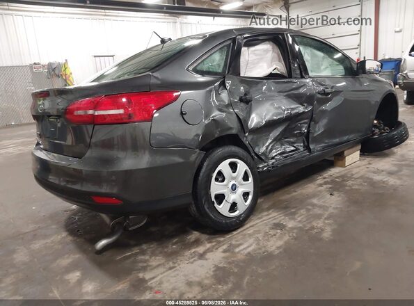 1FADP3E25HL275744 2017 FORD FOCUS Gray Rear right