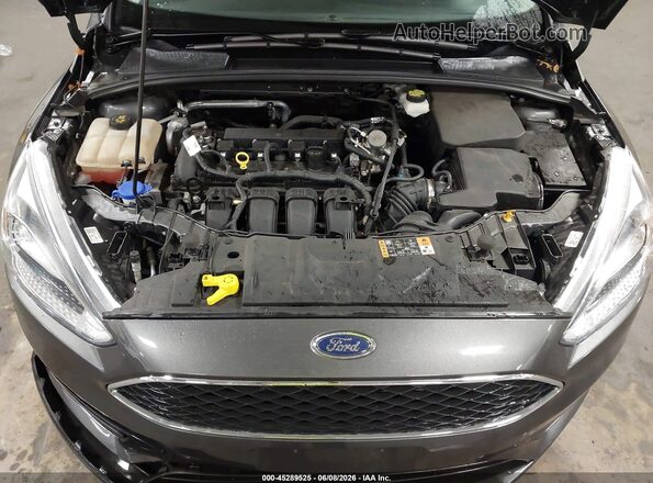 1FADP3E25HL275744 2017 FORD FOCUS Gray Rear view