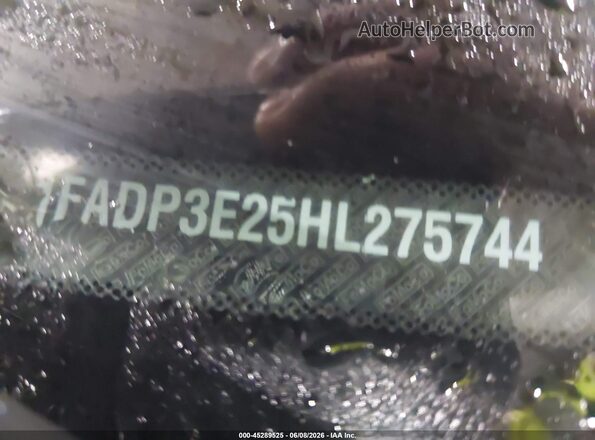 1FADP3E25HL275744 2017 FORD FOCUS Gray Engine compartment view