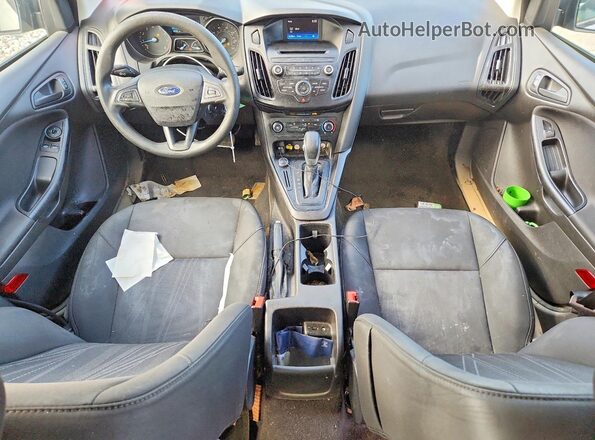 1FADP3E25HL282080 2017 FORD FOCUS Silver წინა პანელის ხედი