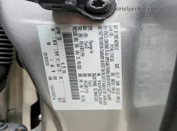 1FADP3E25HL282080 2017 FORD FOCUS Silver ძრავის განყოფილების ხედი