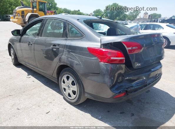 1FADP3E25HL347753 2017 FORD FOCUS Gray 
