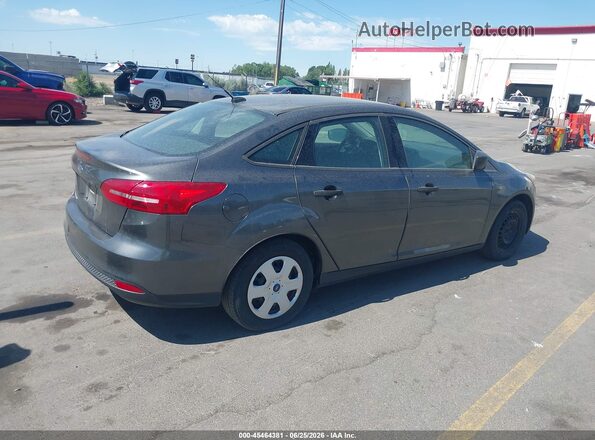 1FADP3E25JL254480 2018 FORD FOCUS Серый Задняя правая четверть