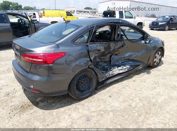 1FADP3E25JL255225 2018 FORD FOCUS Gray Հետևի աջ
