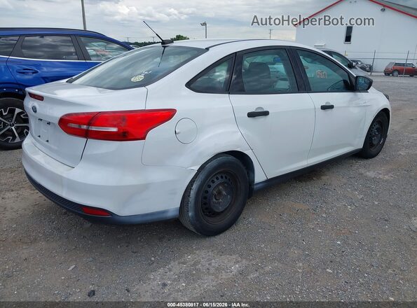 1FADP3E26GL248714 2016 FORD FOCUS Белый Задняя правая четверть