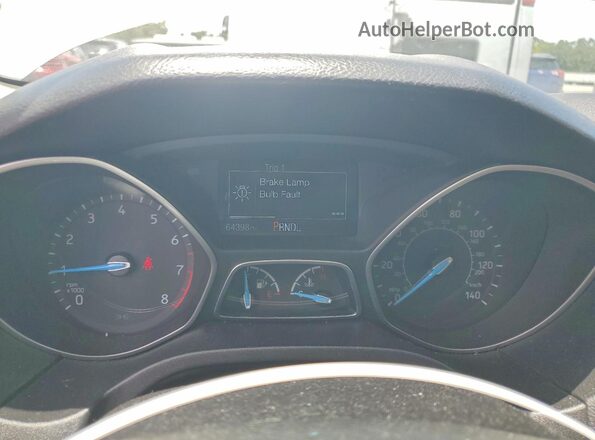 1FADP3E26GL385779 2016 FORD FOCUS Silver Vista del cuadro de instrumentos