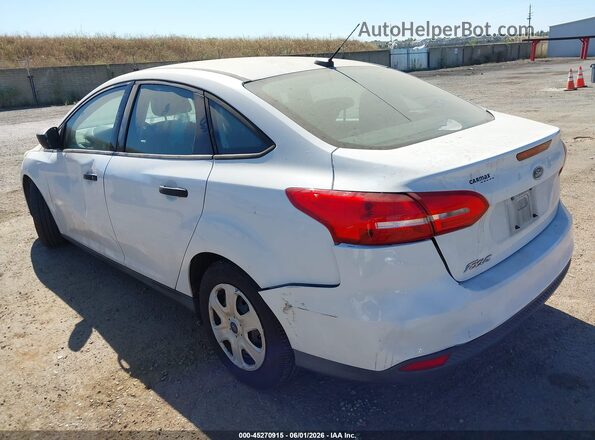1FADP3E26HL214967 2017 FORD FOCUS Белый Вид спереди