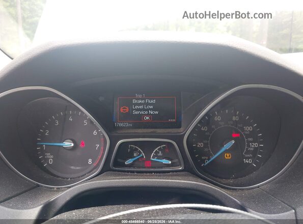 1FADP3E27GL368179 2016 FORD FOCUS Gray უკანა სავარძლების ხედი