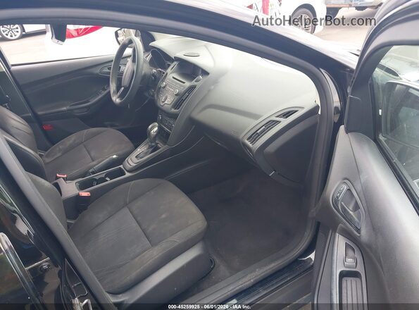 1FADP3E27HL251672 2017 FORD FOCUS Black Սալոնի դիմացի տեսք