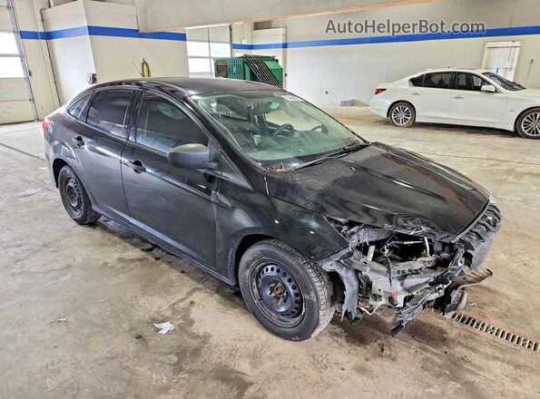 1FADP3E27HL324281 2017 FORD FOCUS Black Przód prawy