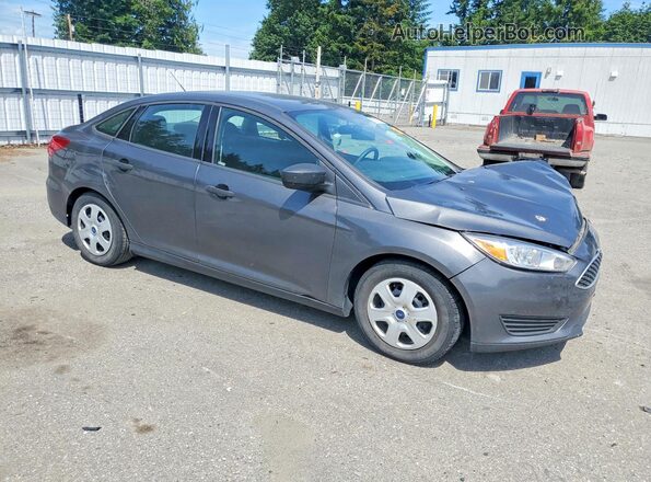 1FADP3E27HL325558 2017 FORD FOCUS Gray Առջևի աջ