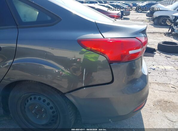 1FADP3E28GL376128 2016 FORD FOCUS Gray Դիմացի տեսք