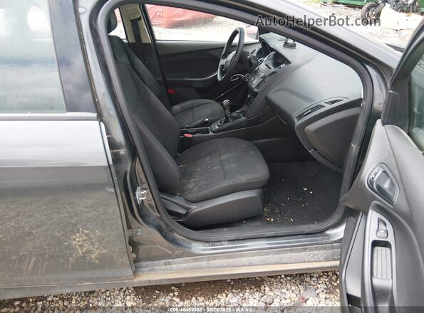 1FADP3E28GL381782 2016 FORD FOCUS Серый Вид салона спереди