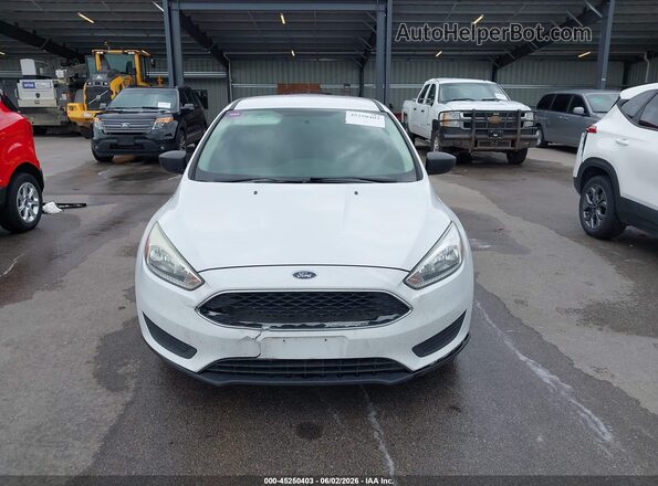 1FADP3E28GL392359 2016 FORD FOCUS White Widok zestawu wskaźników
