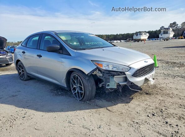 1FADP3E28JL300335 2018 FORD FOCUS Серый Передняя правая четверть