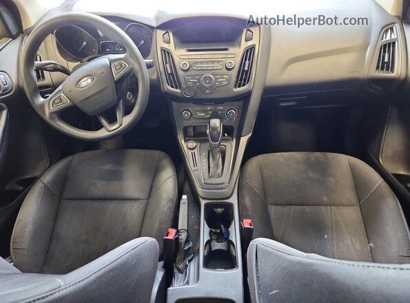 1FADP3E29GL227467 2016 FORD FOCUS Gray Вид панелі приладів