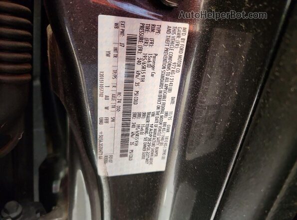 1FADP3E29GL227467 2016 FORD FOCUS Gray Вид підкапотного простору