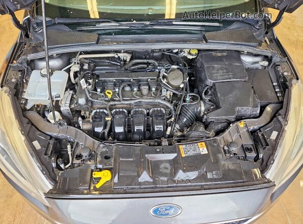 1FADP3E29GL227467 2016 FORD FOCUS Gray Вид задньої частини салону