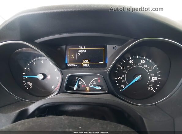 1FADP3E29HL281112 2017 FORD FOCUS White უკანა სავარძლების ხედი