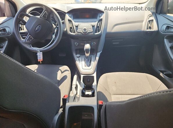 1FADP3E29JL239724 2018 FORD FOCUS White Առջևի վահանակի տեսք