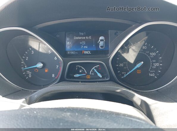 1FADP3E2XGL310552 2016 FORD FOCUS Серебряный Вид задних сидений