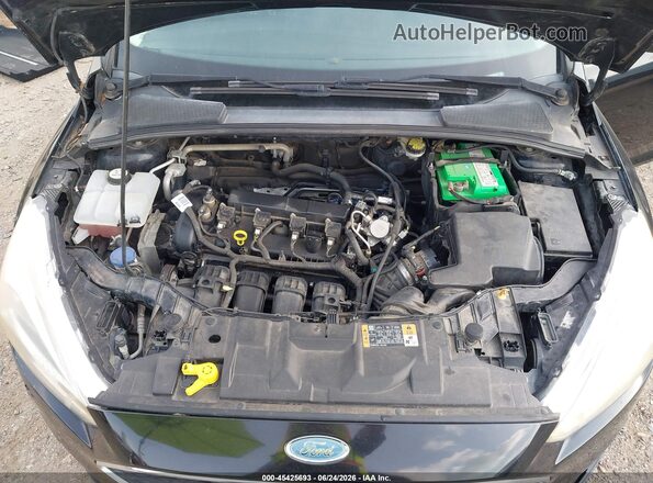 1FADP3E2XGL383341 2016 FORD FOCUS Black Rear view