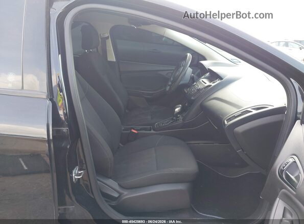 1FADP3E2XGL383341 2016 FORD FOCUS Black Front interior view