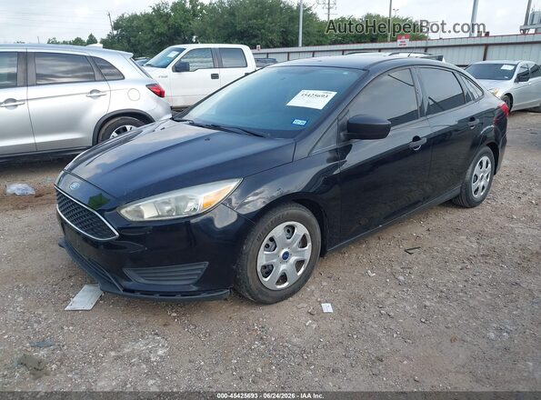 1FADP3E2XGL383341 2016 FORD FOCUS Black Front left