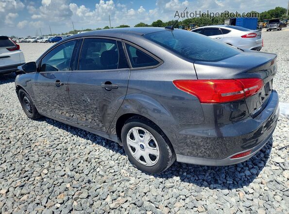 1FADP3E2XJL201922 2018 FORD FOCUS Gray Rear left