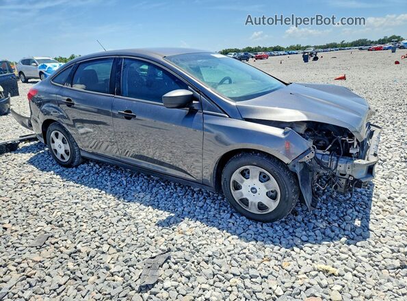 1FADP3E2XJL201922 2018 FORD FOCUS Gray Front right