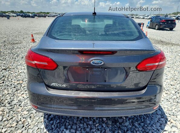 1FADP3E2XJL201922 2018 FORD FOCUS Gray Rear view