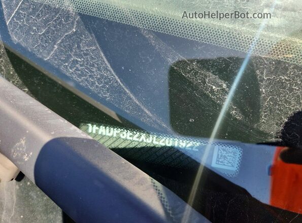 1FADP3E2XJL201922 2018 FORD FOCUS Gray VIN sticker view