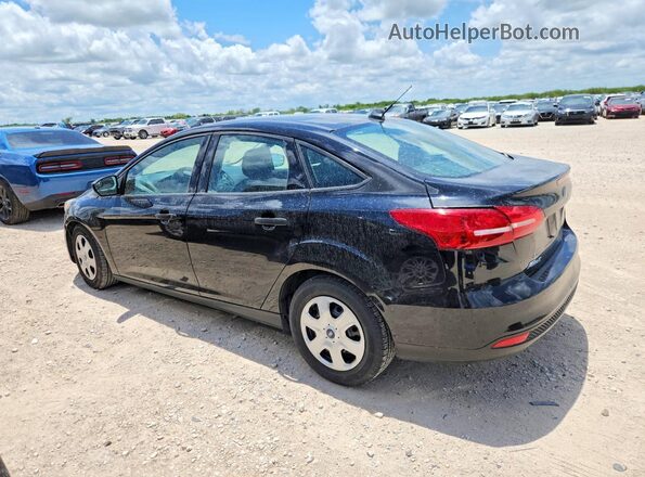 1FADP3E2XJL277477 2018 FORD FOCUS Black Rear left