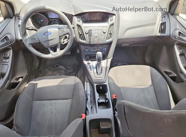 1FADP3E2XJL277477 2018 FORD FOCUS Black Dashboard view