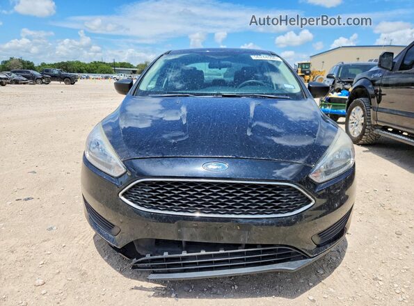 1FADP3E2XJL277477 2018 FORD FOCUS Black Front view