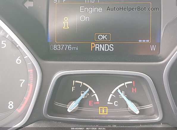 1FADP3F20GL288155 2016 FORD FOCUS White 