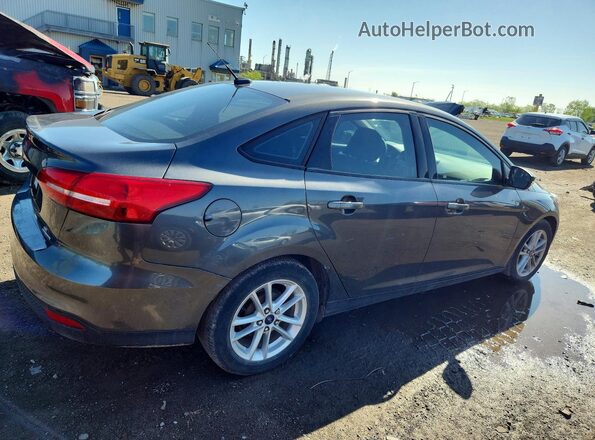 1FADP3F20GL300031 2016 FORD FOCUS Gray Задня права чверть