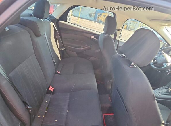1FADP3F20GL300031 2016 FORD FOCUS Gray Вид задніх сидінь