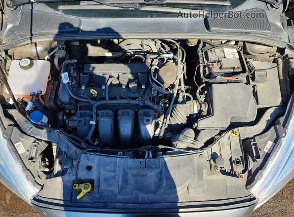 1FADP3F20GL300031 2016 FORD FOCUS Gray Вид задньої частини салону