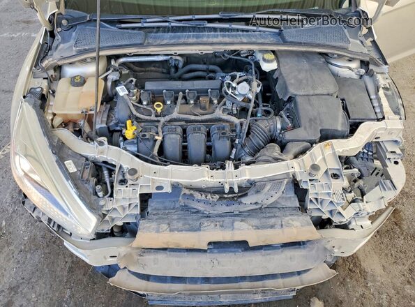 1FADP3F20HL245260 2017 FORD FOCUS Бежевый Вид задней части салона