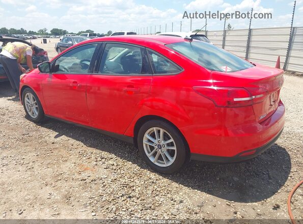 1FADP3F20HL306025 2017 FORD FOCUS Red 