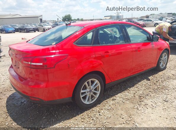 1FADP3F20HL306025 2017 FORD FOCUS Red 