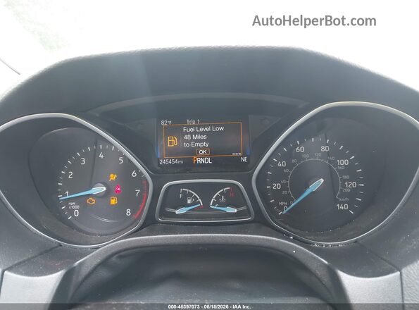 1FADP3F20HL311905 2017 FORD FOCUS Red Rear seats view