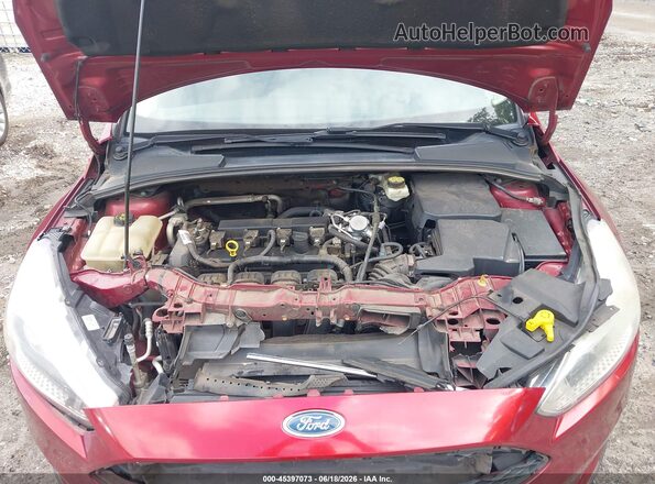 1FADP3F20HL311905 2017 FORD FOCUS Red Rear view