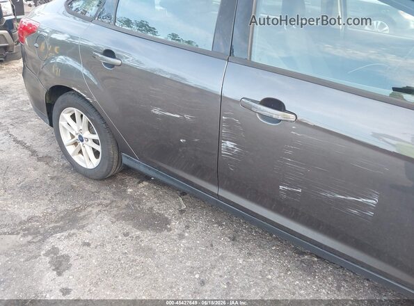 1FADP3F20JL218260 2018 FORD FOCUS Gray Front view